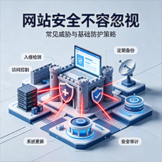 荆门建站-网站安全不容忽视:常见威胁与基础防护策略