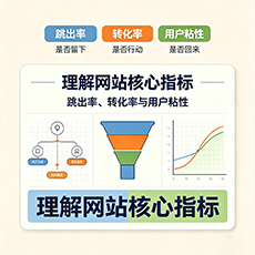 荆门建站-理解网站核心指标：跳出率、转化率与用户粘性
