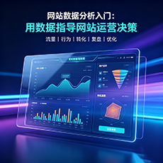 荆门建站-网站数据分析入门：用数据指导网站运营决策