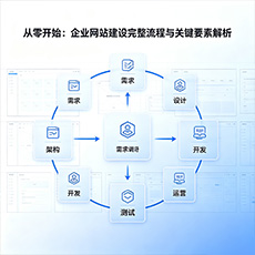 沙洋建站-从零开始：企业网站建设完整流程与关键要素解析